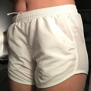 White Under Armour Shorts